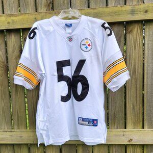 Steelers Lamarr Woodley game day shirt  Size 48 Excellent condition